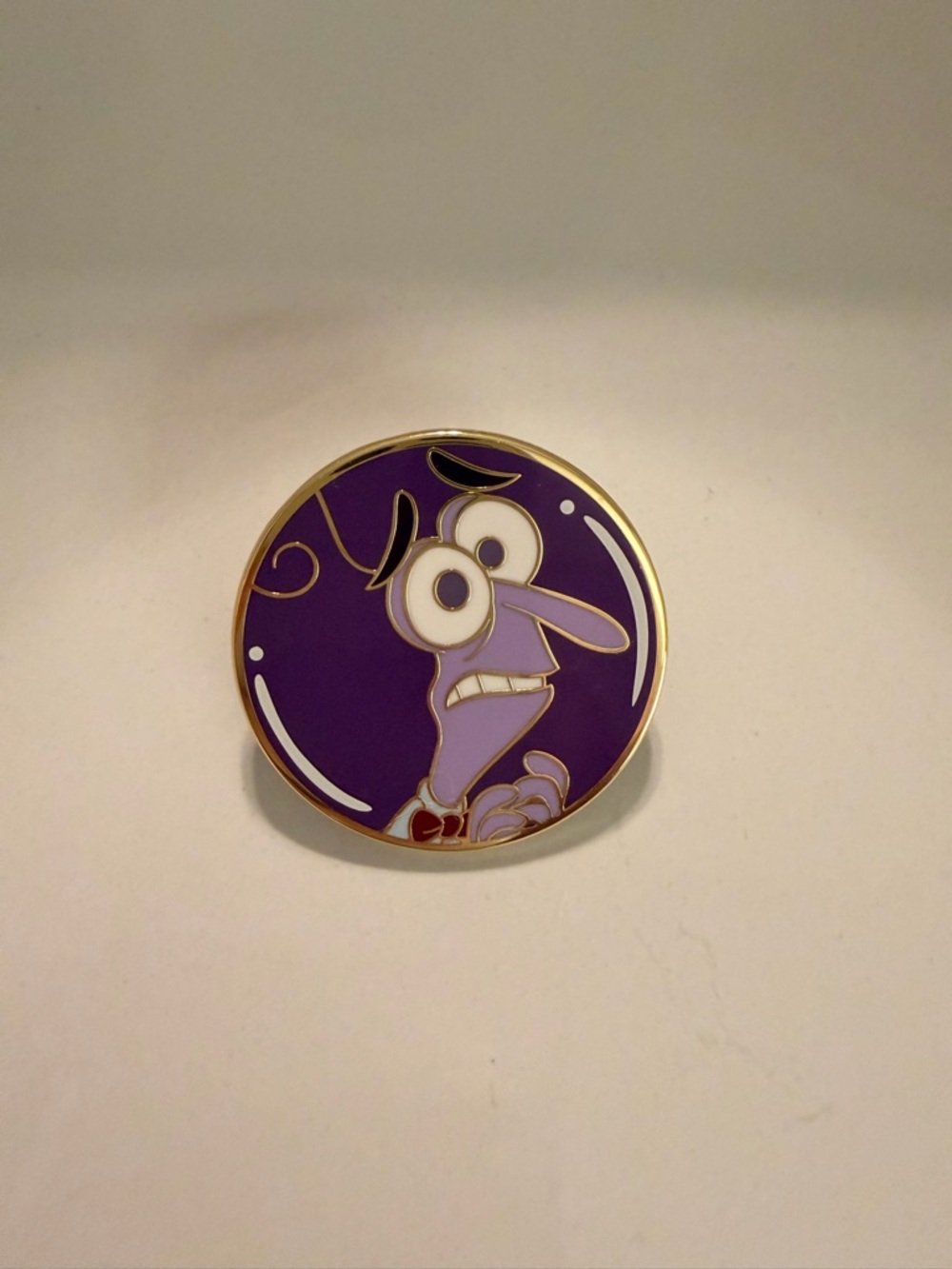 Fear collectible enamel pin from the Inside Out 2 FiGPiN Mini Mystery Series 1.